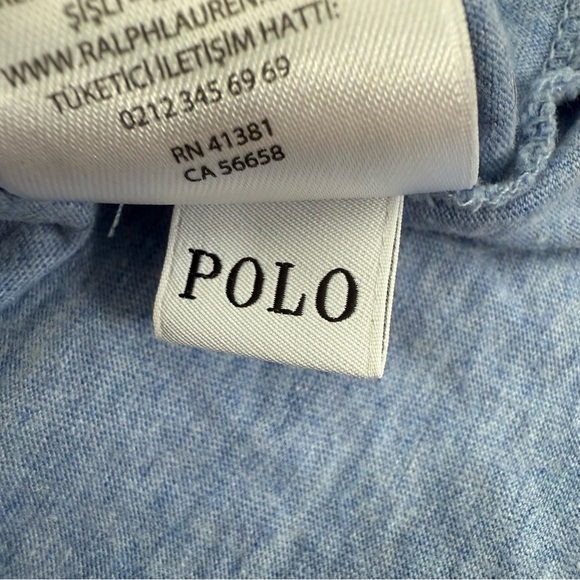 Men’s Polo Ralph Lauren Embroidered Pony Logo Short Sleeve Shirt Size Large - Picture 14 of 16